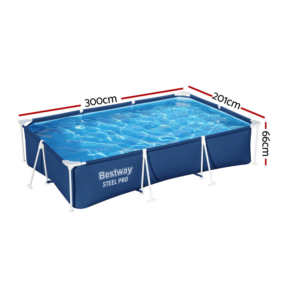 Bestway Swimming Pool 300cm x 201cm x 66cm