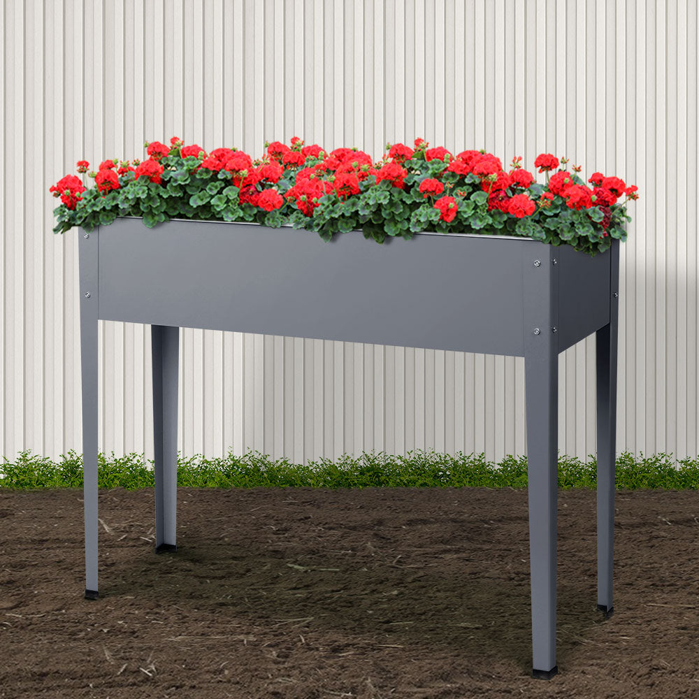 Green Fingers Elevated Garden Bed 100cm x 80cm x 30cm