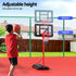 Everfit Portable Kids Basketball Hoop with Stand 1.6m