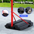 Everfit Portable Kids Basketball Hoop with Stand 1.6m