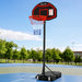 Everfit Portable Basketball Hoop and Adjustable Stand 2.1m Black