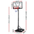 Everfit Portable Basketball Hoop and Adjustable Stand 2.6m