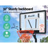 Everfit Portable Basketball Hoop and Adjustable Stand 2.6m