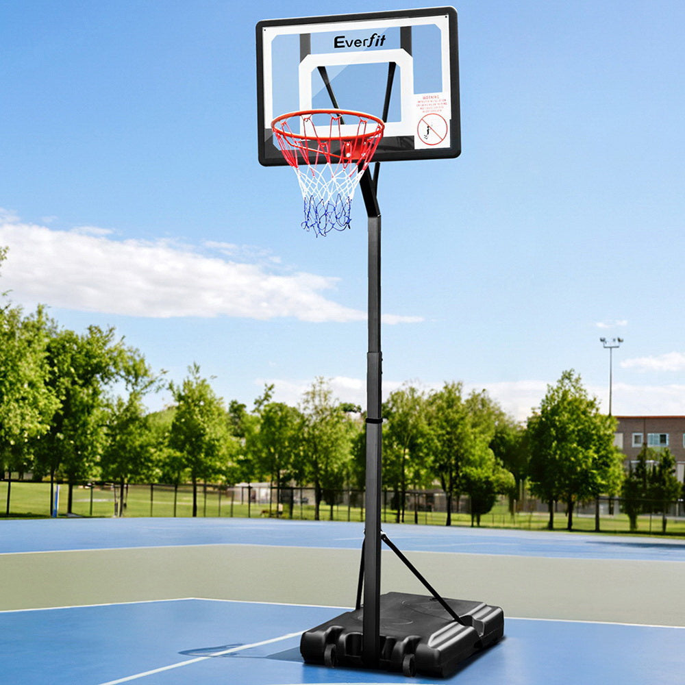 Everfit Portable Basketball Hoop and Adjustable Stand 2.6m