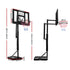 Everfit Portable Basketball Hoop and Adjustable Stand 3.05m Black