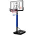 Everfit Portable Basketball Hoop and Adjustable Stand 3.05m Blue