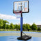 Everfit Portable Basketball Hoop and Adjustable Stand 3.05m Blue