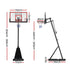 Everfit Professional Portable Basketball Hoop and Adjustable Stand 3.05m Red