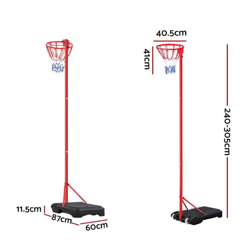 Everfit 3.05m Netball Hoop Basketball Stand