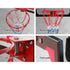 Everfit 23" Wall Mounted Mini Basketball Hoop and Backboard Red