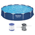 Bestway Round Swimming Pool 366cm x 76cm with Filter Pump