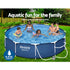 Bestway Round Swimming Pool 366cm x 76cm with Filter Pump