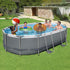 Bestway Above Ground Pool 488cm x 305cm x 107cm with Pump, Ladder & Cover