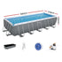 Bestway Above Ground Swimming Pool 640cm x 274cm x 132cm with Pump