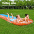 Bestway Kids Inflatable Slip and Slide 488cm Double Lane