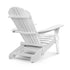 Gardeon Adirondack Outdoor Wooden Sun Lounger White