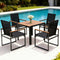Gardeon 4-Seater Outdoor Dining Table & Chairs Set
