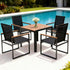 Gardeon 4-Seater Outdoor Dining Table & Chairs Set