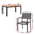 Gardeon 6-Seater Outdoor Dining Set Table & Chairs Set