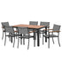 Gardeon 6-Seater Outdoor Dining Set Table & Chairs Set