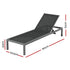 Gardeon Outdoor Aluminium Sun Lounger