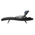 Gardeon Sun Lounge Wicker Lounger Black