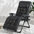 Gardeon Zero Gravity Sun Lounger Black