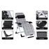 Gardeon Zero Gravity Folding Sun Lounger Grey