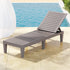 Gardeon Outdoor Adjustable Sun Lounger Grey