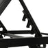 Gardeon Steel Sun Lounger Black
