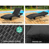 Gardeon Black Wicker Outdoor Sun Lounger