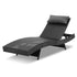 Gardeon Black Wicker Outdoor Sun Lounger