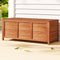 Wooden Outdoor Storage Bench Box Seat 210L