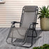 Gardeon Zero Gravity Outdoor Folding Chair Beige