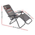 Gardeon Zero Gravity Outdoor Folding Chair Beige