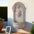 Gardeon Wall Mounted Solar Fountain Water Feature 77cm Beige
