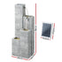 Gardeon Indoor/Outdoor Cascading Solar Fountain Water Feature 4-Tier Square Beige