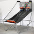 Basketball Electronic Arcade Game Double Shoot Grey