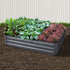 Green Fingers Galvanised Steel Raised Garden Bed 150cm x 90cm