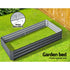 Green Fingers Galvanised Steel Raised Garden Bed 210cm x 90cm