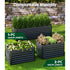 Green Fingers Galvanised Steel Raised Garden Bed 240cm x 80cm x 77cm