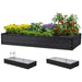 Green Fingers Raised Metal Garden Bed 420cm x 90cm