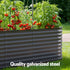 Green Fingers Garden Bed 9 In 1 Modular Planter Box 56cm height