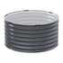 Green Fingers Galvanised Round Garden Bed 90cm x 45cm
