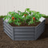 Green Fingers Galvanised Raised Garden Bed 130cm x 130cm x 46cm - 2 Set