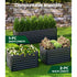 Green Fingers Galvanised Steel Raised Garden Bed 320cm x 80cm x 77cm
