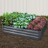 Green Fingers Galvanised Steel Raised Garden Bed 150cm x 90cm - 2 Set