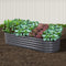 Green Fingers Oval Garden Bed 160cm x 80cm x 42cm
