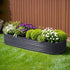 Green Fingers Oval Garden Bed 240cm x 80cm x 42cm