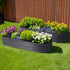 Green Fingers Raised Oval Garden Bed 240cm x 80cm x 42cm - 2 Set